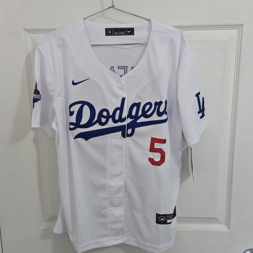 LG White Sports Jersey